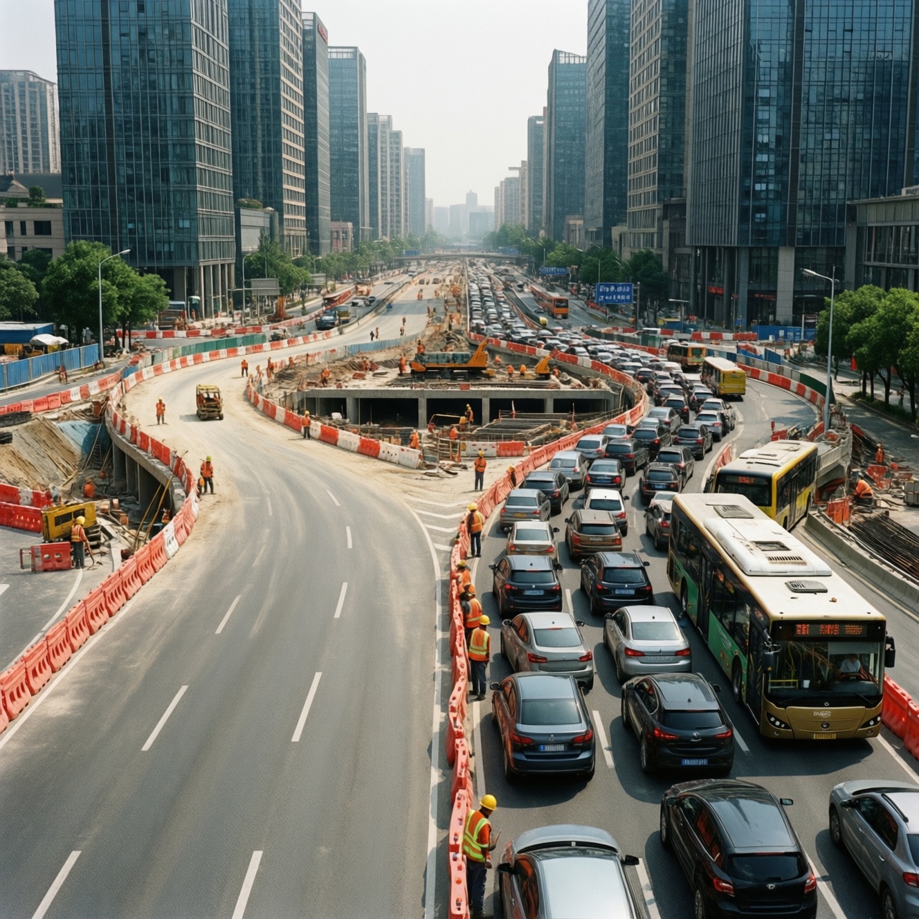 Новые транспортные развязки: ремонт дорог и изменения маршрутов общественного транспорта